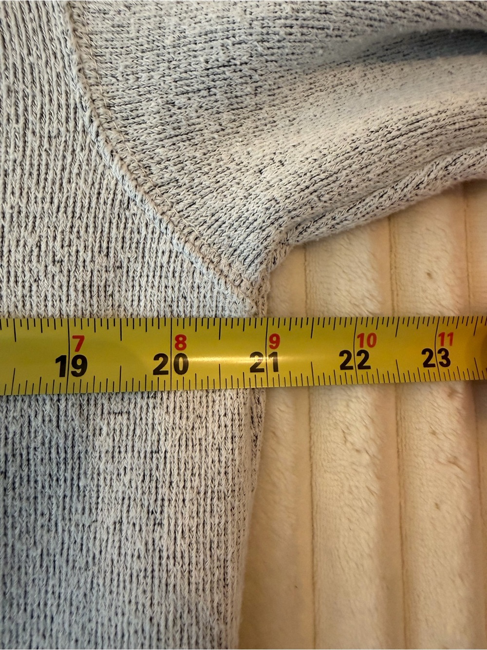 NewYork Popular Chicago Crewneck Sweater - Light Gray. Medium - Picture 5 of 6